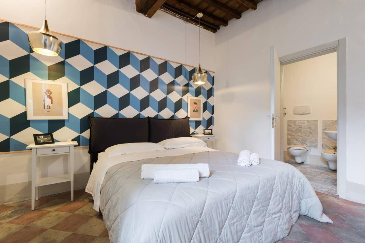 F3-Santa Croce One Bedroom Flat For 2 Or 3 Guests Florencja Zewnętrze zdjęcie